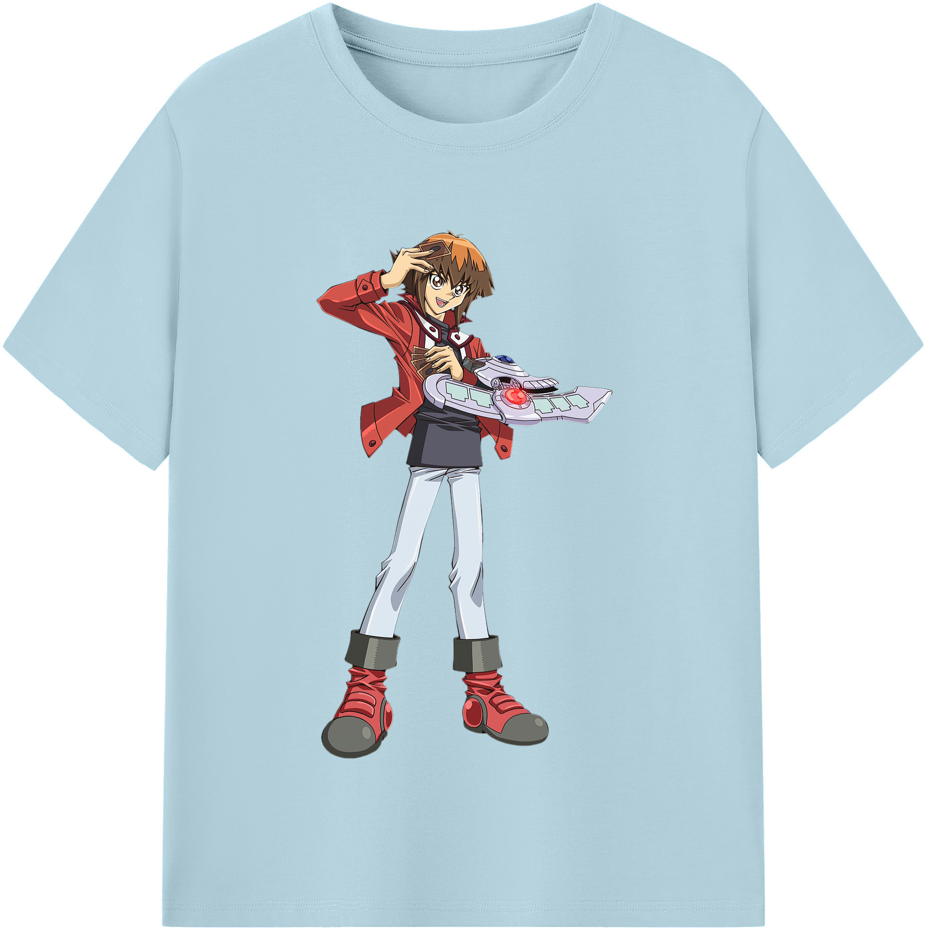 （画像用） 遊☆戯☆王 Yu-Gi-Oh! 綿100％半袖Tシャツ（フロントプリント）